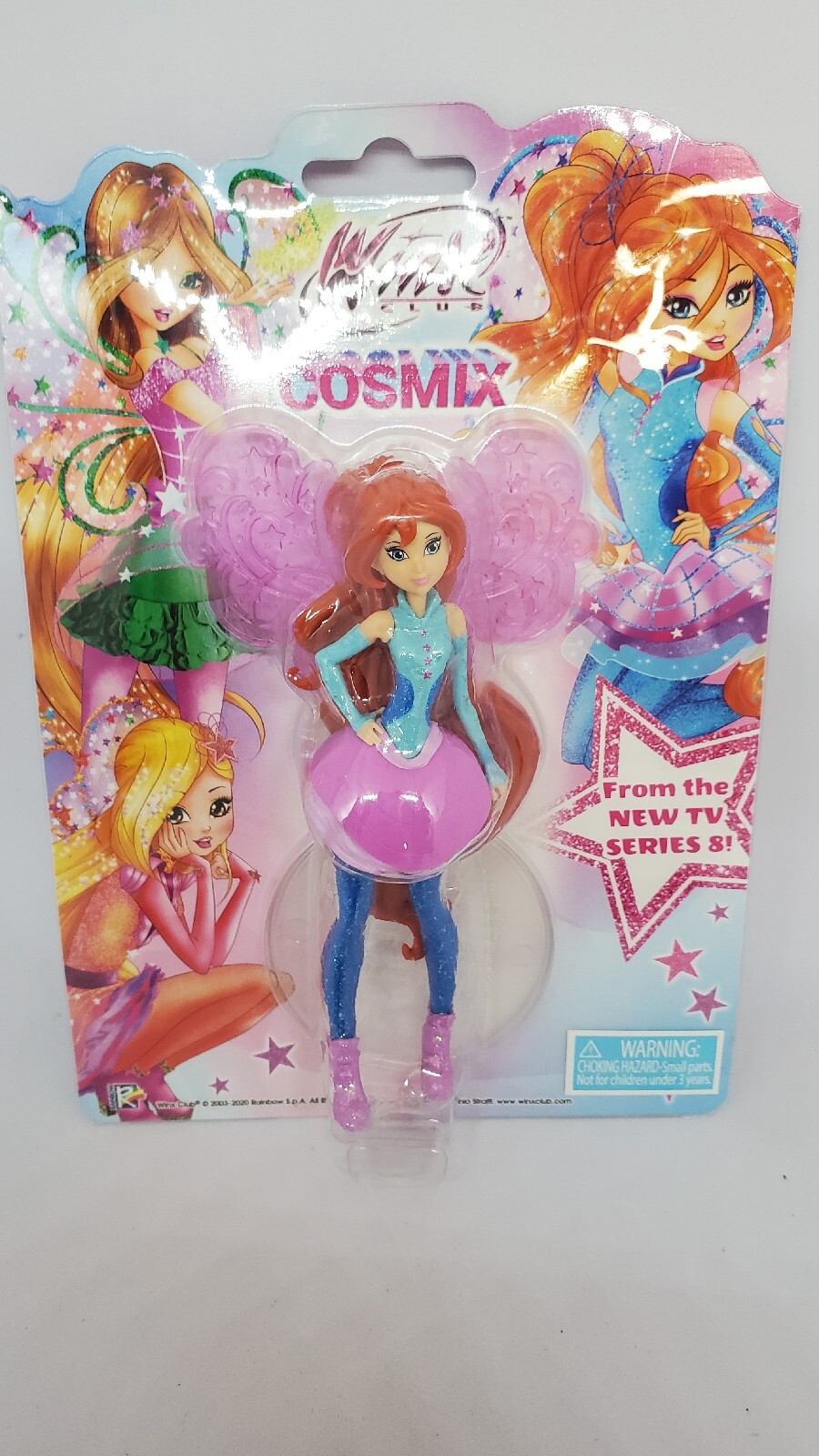 Детские куклы NIP Winx Club Cosmix Series 8 Figures - 3 Dolls Stella, Bloom & Flora — фото 2