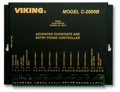 Viking Electronics Viking C-2000B Door Entry Controller C-2000B UPC 615687224...