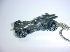 HOT 3D BATMOBILE CUSTOM KEYCHAIN keyring key ring BATMAN BLING hot wheels BAT