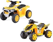 Kid Trax Electric Ride on Toy CAT Quad for 18-30 months / ATV Quad for 3-5 yrs