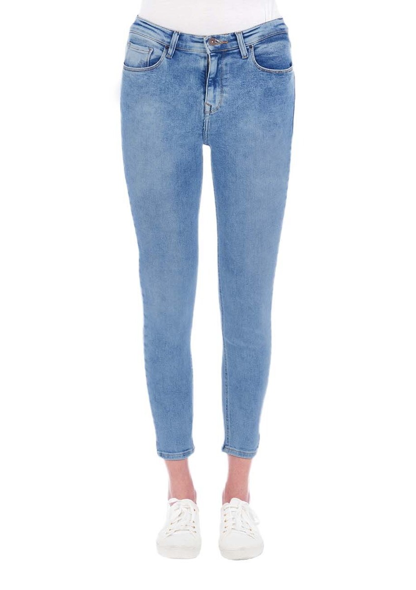 Jeans Skinny Jeans Gambe Grosse Denim Modello Pantaloni Per Gambe