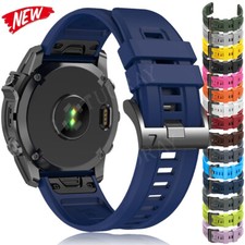 For Garmin Fenix 8 E 7 7X 6 6X Pro 5 5X Silicone Band Replacement Strap Bracelet