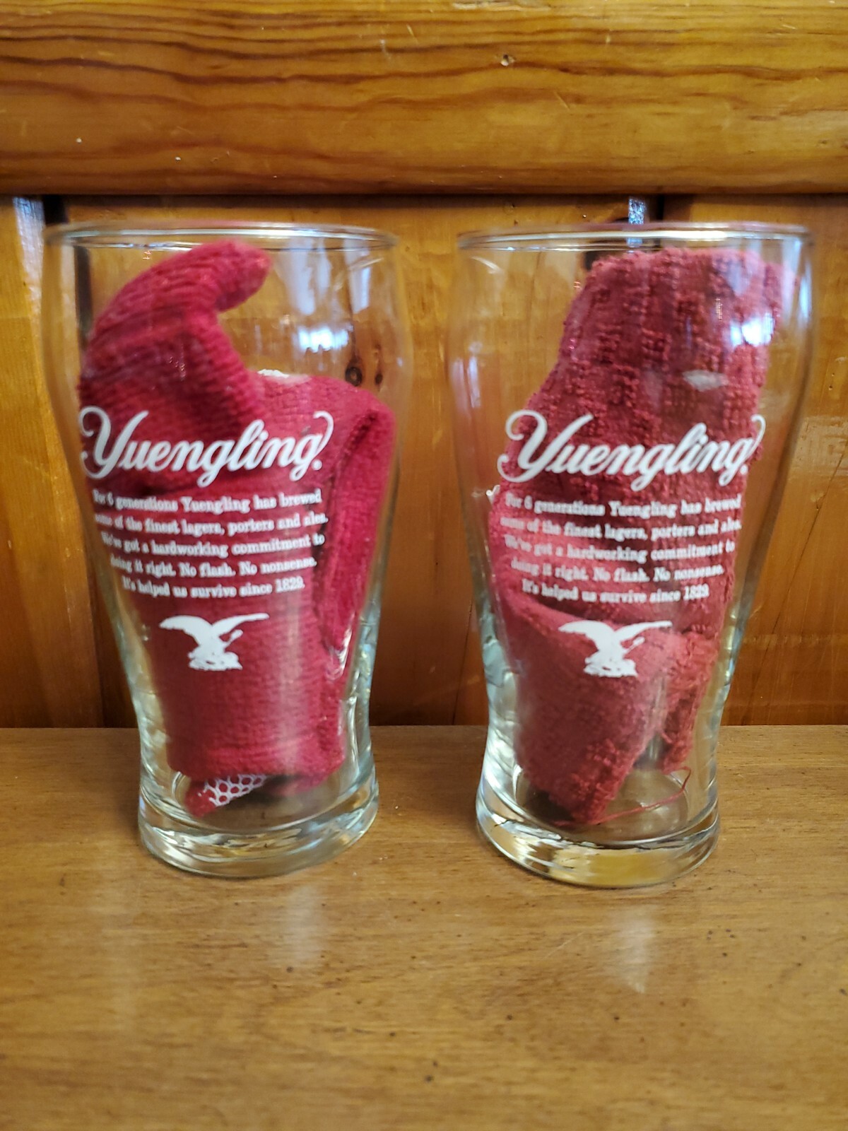 Set Of 2 16 oz Yuengling Beer Glasses eBay