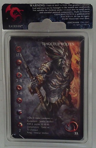 RACKHAM Confrontation: WOLFEN TRACKER V2 (FR WFTR05) FRENCH - Picture 2 of 2