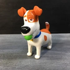 2019 Secret Life Of Pets 2 Tail Wagging Max McDonald's Happy Meal Toy #1 Figure