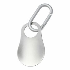 MUJI japan Portable Mini Stainless Shoe Horn Carabiner Key Ring Simple travel