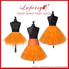 Petticoat tulle skirt crinoline tutu ballet skirt underskirt S-XXXL orange fashion