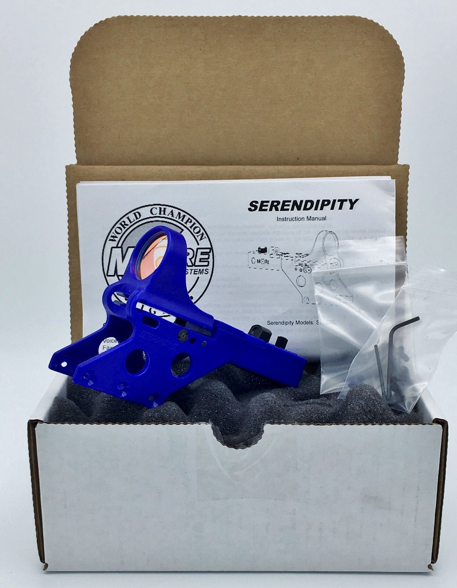 C-MORE Serendipity Holographic Red Dot, Standard Switch 4-MOA Blue