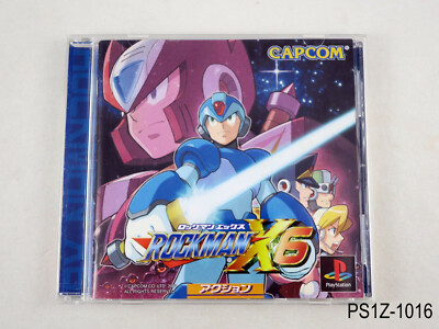 Rockman X6 Playstation 1 Japanese Import PS Mega Man PS1 Japan JP US Seller