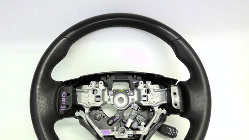 2015-2017 LEXUS IS250 IS350 F-SPORT STEERING WHEEL LEATHER, BLACK & LT.GRAY OEM - Picture 8 of 14