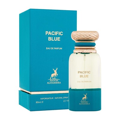 Pacific Blue, 80 ml Eau de Parfum, von Maison Alhambra