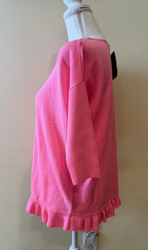 Lilly Pulitzer Girl's Tierneigh Sweater in Pink Sunset in Size XL (12/14) NWOT - Picture 8 of 9