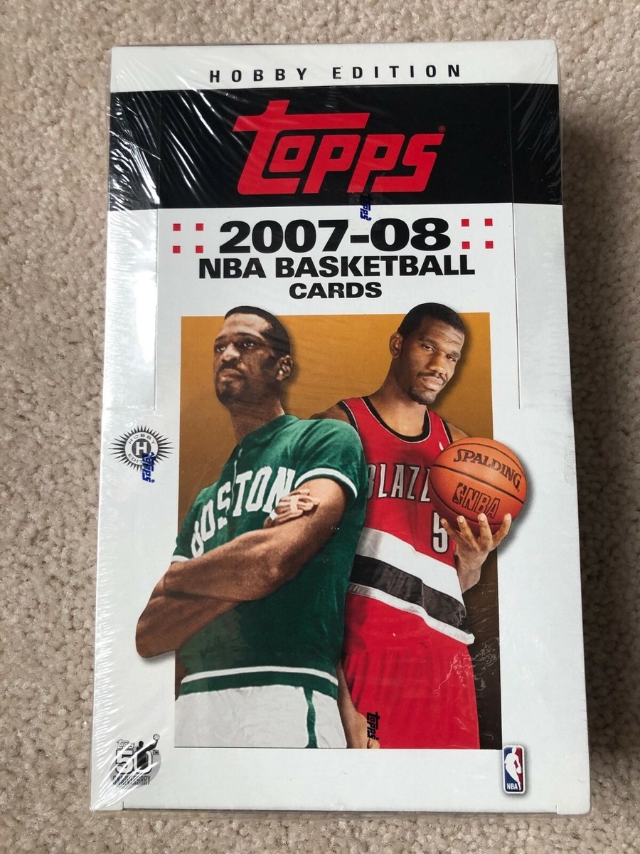 2007-08 TOPPS FACTORY SEALED BASKETBALL HOBBY BOX! MINT DURANT
