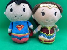 Hallmark Itty Bittys Wonder Woman Ltd Edition Superhero and Superman Lot