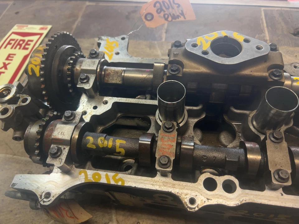 FLEX 2010-11 3,5 L LINCOLN MKT 10 TAURUS MKS TURBO CULATA CONDUCTOR IZQUIERDO Foto 3 de 4