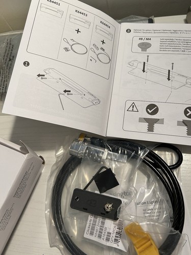 Kensington Laptop Locking Station 2.0 MacBook & Thin 11” - 15.6” New Model 64454 - Zdjęcie 10 z 12