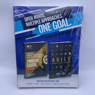 PMBOK Guide 6th Edition + Agile Practice Guide PMI Project Management SEALED NEW