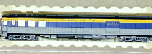 HO Scale Rivarossi, RPO Car, Chesapeake & Ohio, blau, grau, #414 - 6024/0 | Zustand: Used