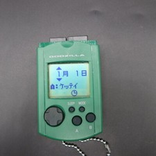 Sega Dreamcast Visual Memory Unit HKT 7000 VMU Godzilla Green OEM Japan