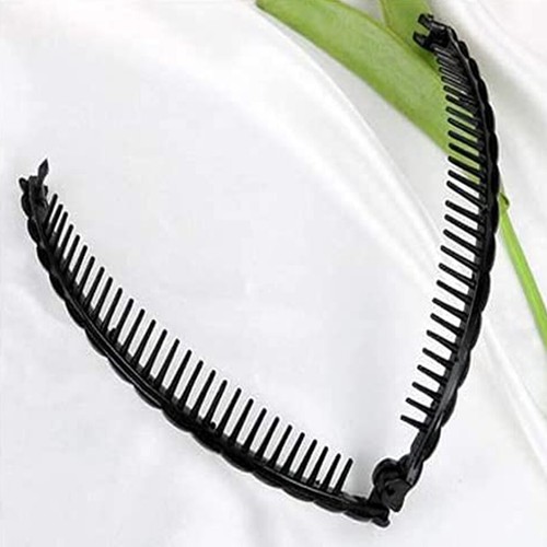 3X Large Banana Hair Clip Tort Twisted Long Fish Clip Comb Grip Womens Holder - Picture 8 of 11