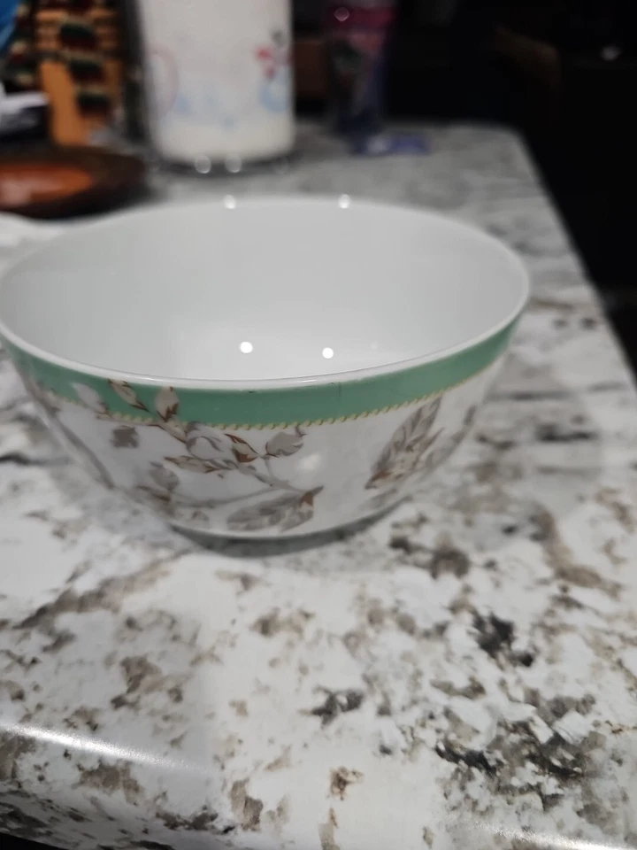 Louça BonJour néctar frutífero 10" tigela de porcelana beija-flor - Imagem 3 de 4