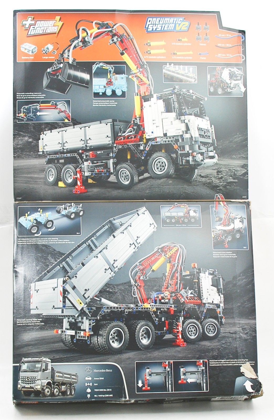 Lego 42043 Cab LEGO® 42043 Technic™ Mercedes-Benz Arocs 3245 - Main Image