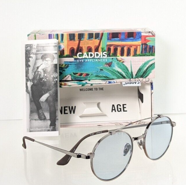 New Authentic CADDIS Eyeglasses Readers Venus 51mm Silver  display picture 2