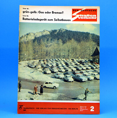 Der Deutsche Straßenverkehr 2 1970 GDR STEMA Volkspolizei Berlin MZ Hungary 31