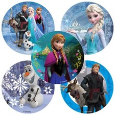 Disney Frozen Movie Stickers Assorted 100 Pack 5 Designs Hypoallergenic