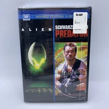 Alien + Predator Weaver Schwarzenegger DVD 2-Disc Set Double Feature SEALED