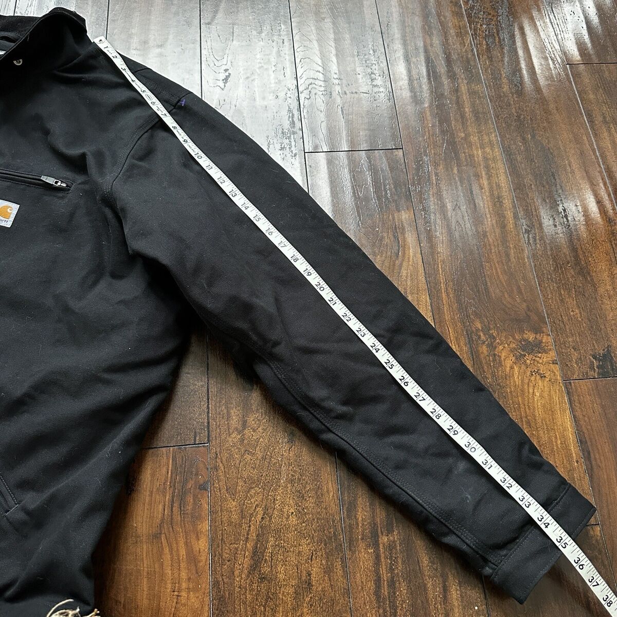 Carhartt Duck Detroit Jacket Men's Size 3XLT CT103828 Black Carhartt Duck Detroit Jacket Men's Size 3XLT CT103828 Black