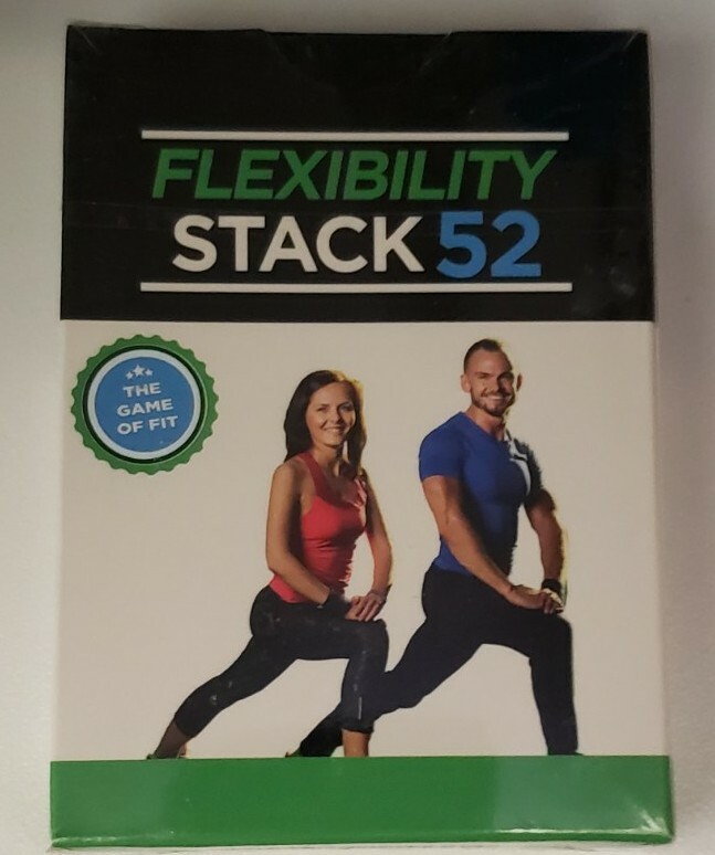 STACK 52 Flexibilidad Ejercicio Entrenamiento Juego de Cartas Estiramiento Calentamientos + Enfriamiento