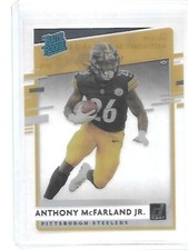 2020 Donruss Clearly Rated Rookies #40 Anthony McFarland Jr. RC 
