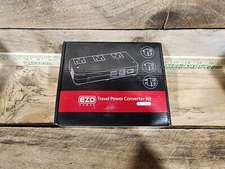 EZO Travel power converter kit. converts overseas input from 90-265V to 110-120v