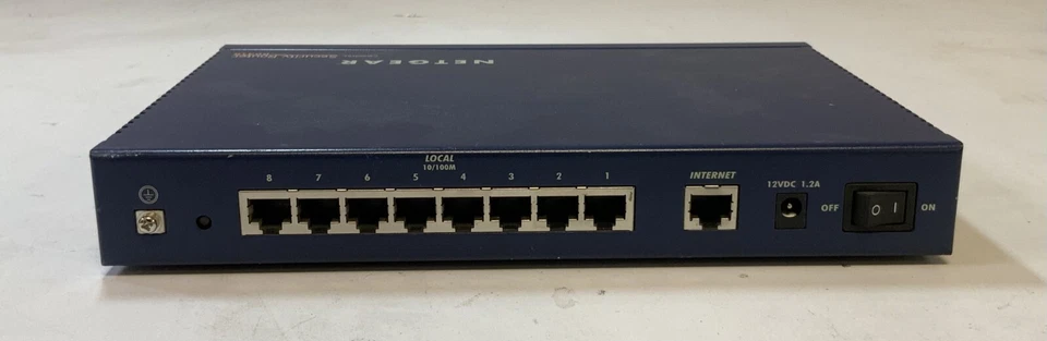 Netgear RO318 DSL/Cable Internet Security Router w/ 8 Ethernet Ports, Blue "I1E" - Image 4 of 4