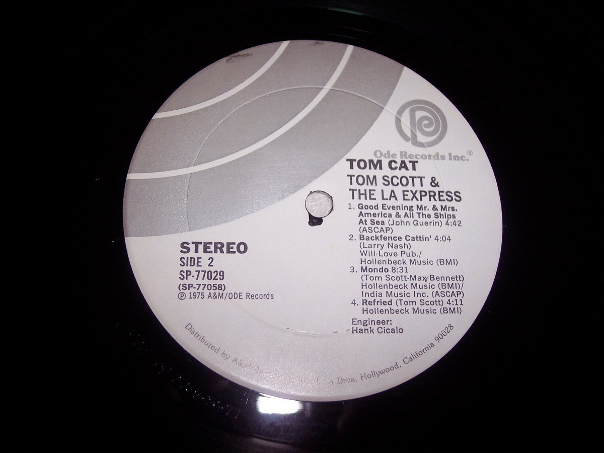 LP--TOM SCOTT & THE L.A. EXPRESS--TOM CAT *NM VINYL #781 | eBay LP--TOM SCOTT & THE L.A. EXPRESS--TOM CAT *NM VINYL #781 | eBay