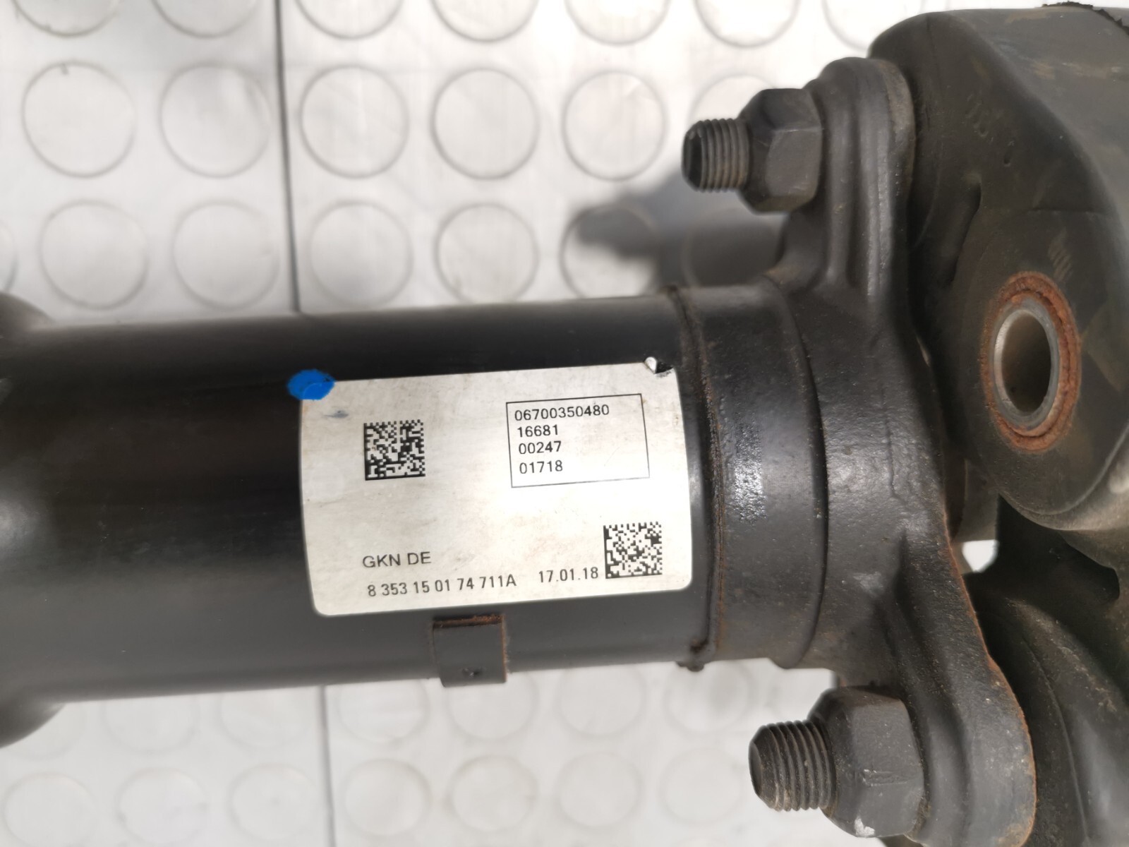 MASERATI Levante 3.0L Automatic 2019 Drive Shaft Propeller 06700350480 OEM
