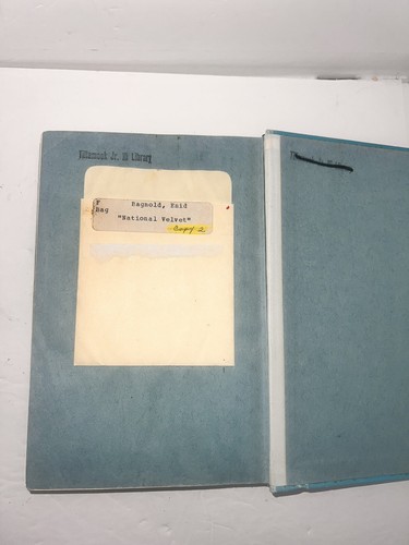 National Velvet Enid Bagnold 1972 15th Printing Hardcover Library Bound - Picture 4 of 7