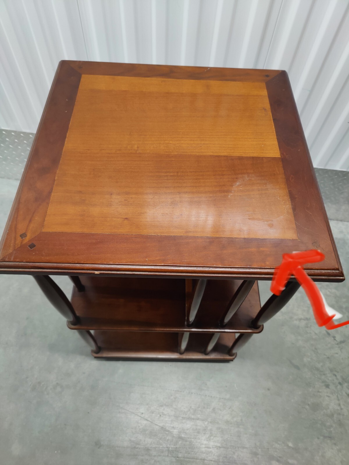 Preowned Beautiful Vintage Revolving Bookcase eBay