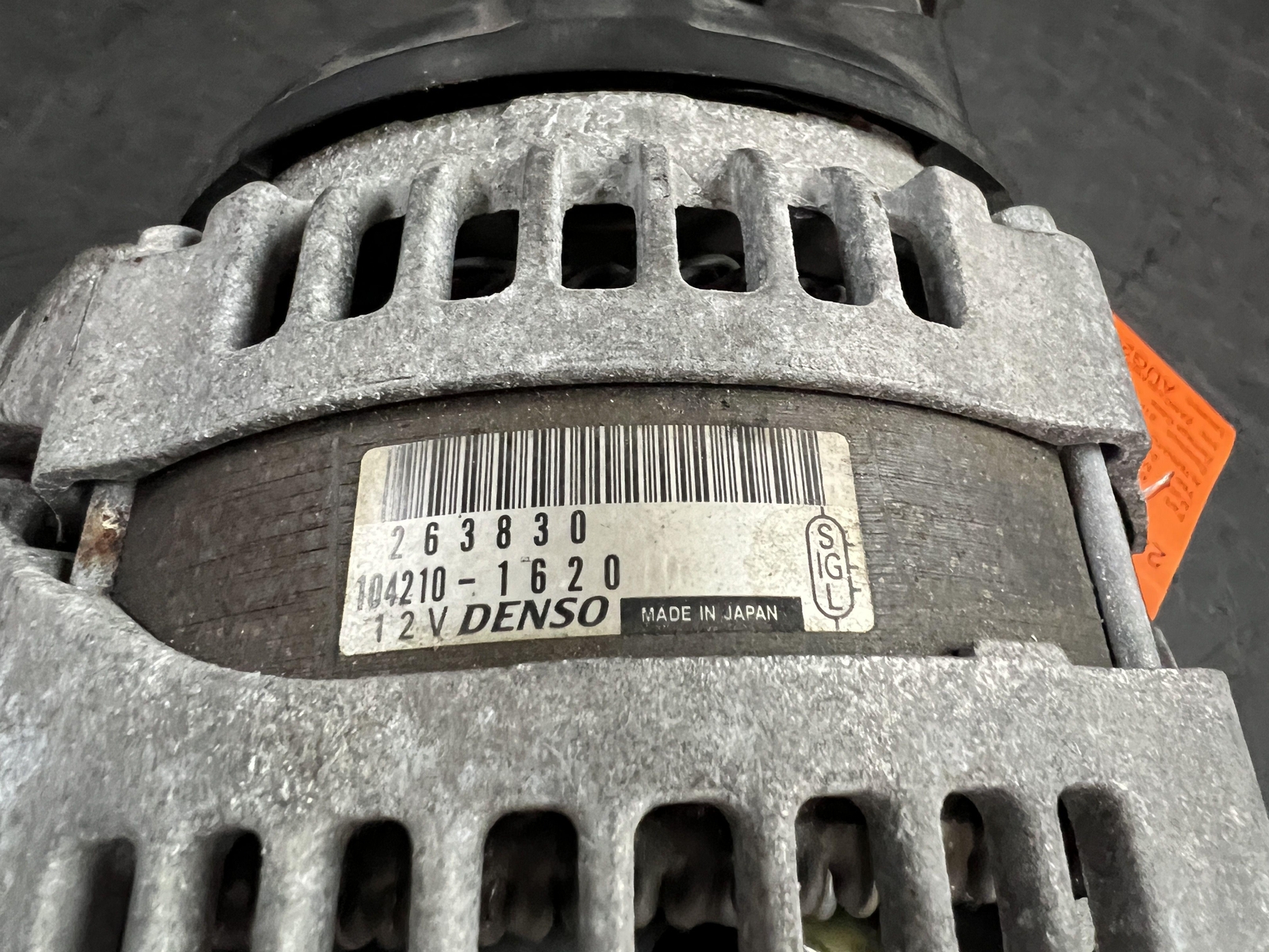 08-12 MASERATI QUATTROPORT 4.2 ALTERNATOR GENERATOR 104210-1620