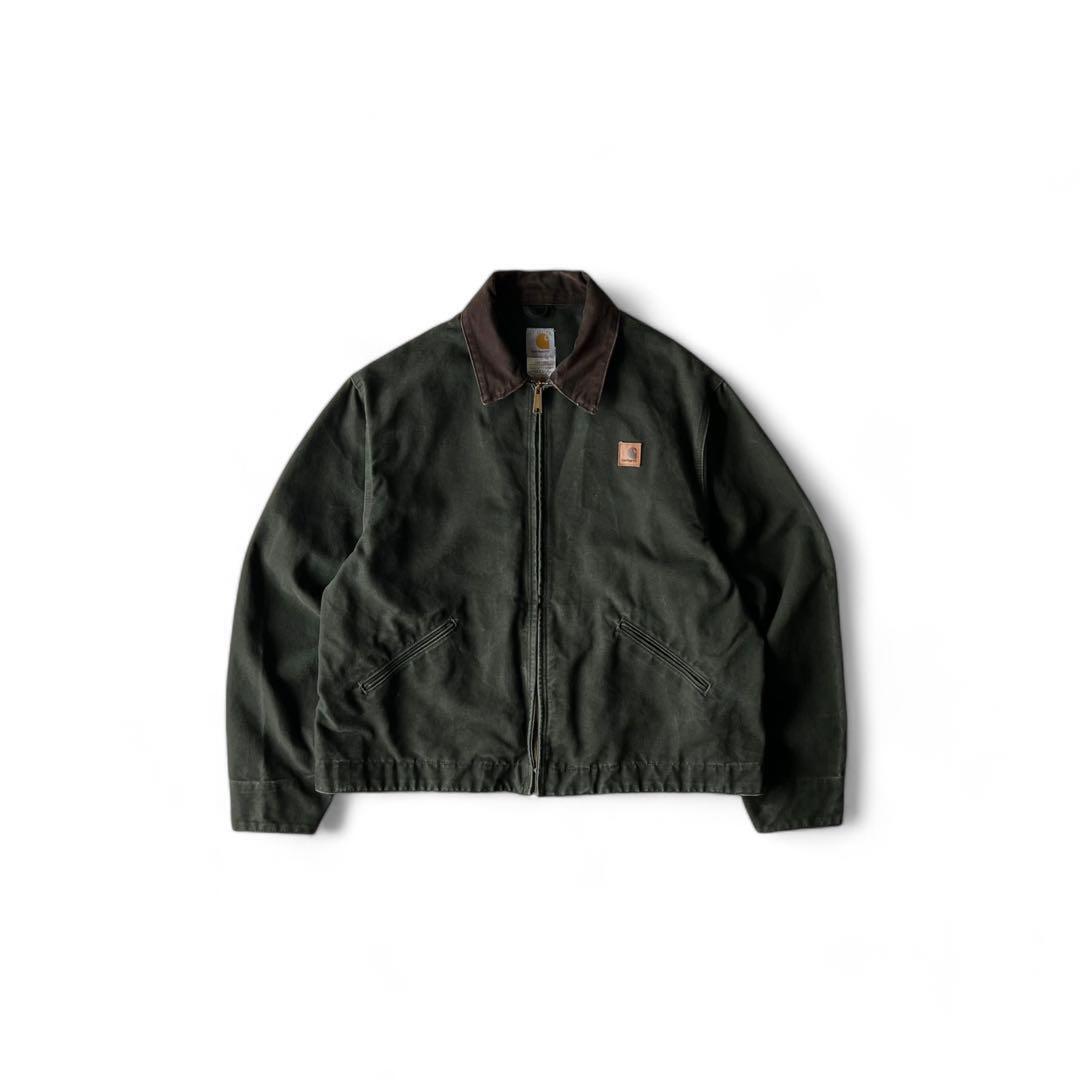 Super Rare Carhartt Detroit Jacket J310 Mos Lining No Xl No Super Rare Carhartt Detroit Jacket J310 Mos Lining No Xl No