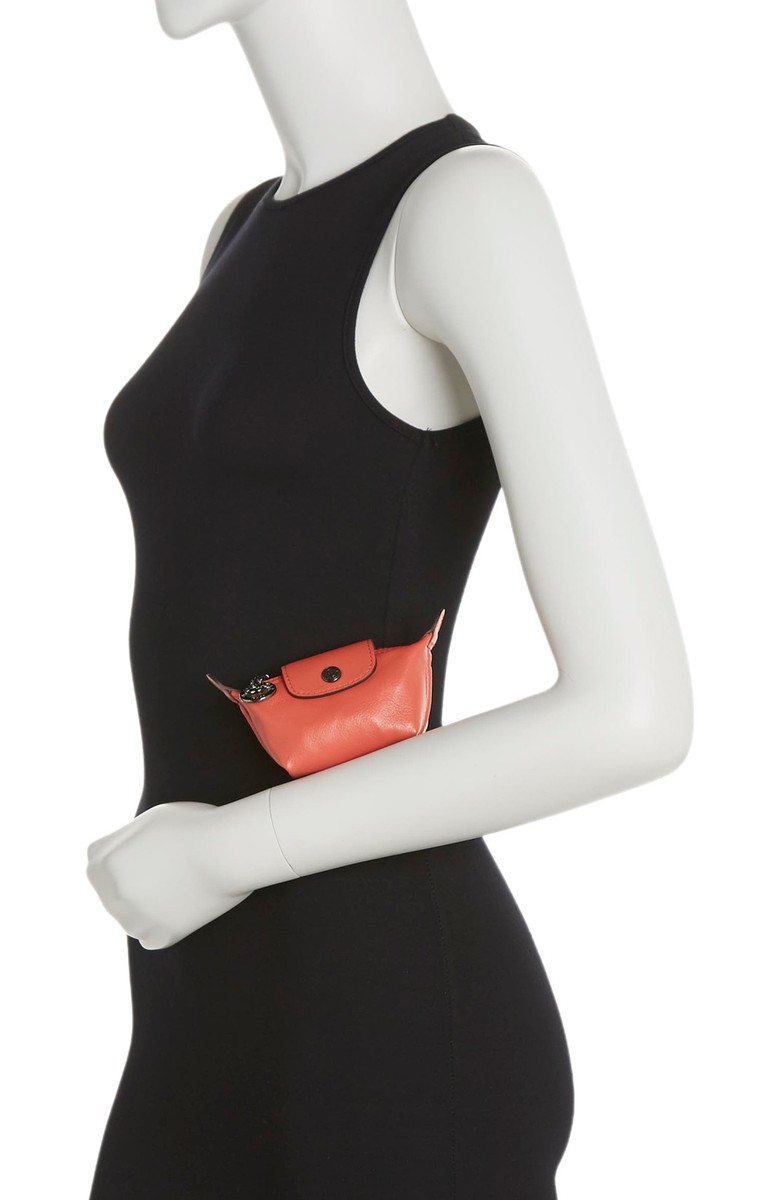 コインケース・小銭入れ Longchamp Le Pliage Xtra Ceramique Coin Purse Longchamp Le Pliage XTRA Leather Zip Coin Purse Case ~NIB