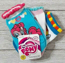 My Little Pony Girls Socks 2T-4T No-Slip 3 Pair