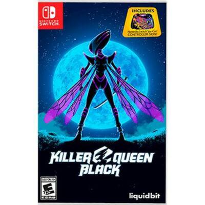 KILLER QUEEN BLACK SWITCH NEW! INCLUDES CONTROLLER SKIN! ACTION CLAIM THRONE