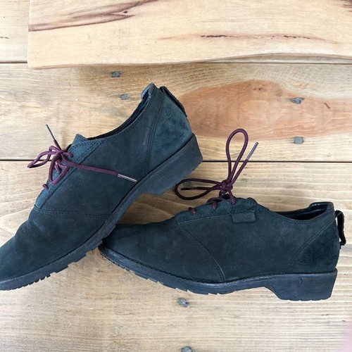 Scarpe da donna Teva De La Vina Dos Oxford nere impermeabili in pelle misura 8 - Foto 1 di 9
