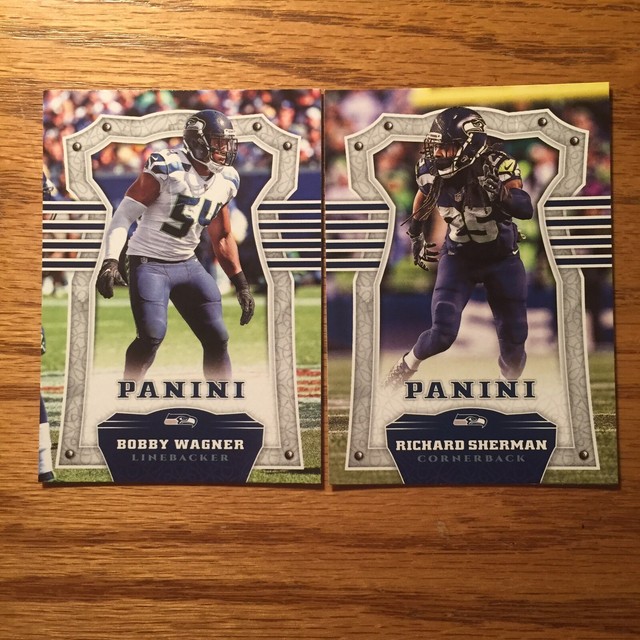 Bobby Wagner Richard Sherman 2017 Panini Football 88 90