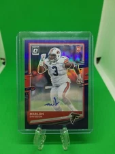 Marlon Davidson 2020 Donruss Optic RC Purple Prizm Auto 08/35 