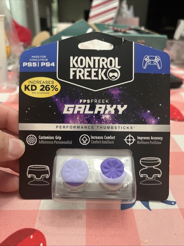 Galaxy Kontrol Freek FPS Performance Thumbsticks für PlayStation 5 Lila PS5 PS4