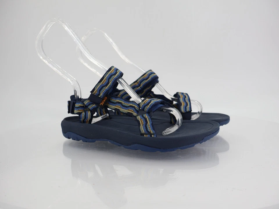 Teva Hurricane XLT 2 Sandalia Niños Niños Talla 3 Negro Azul Agua Senderismo Zapatos Foto 2 de 4