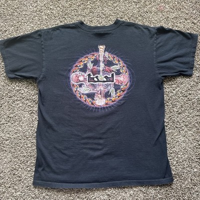 Vintage Y2K Tool 2000s Lateralus Era T-shirt Double Sided Size L Blue Anvil